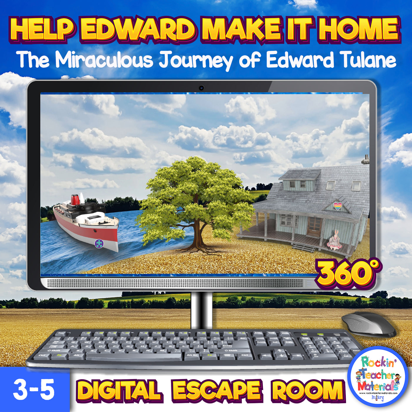 Edward Tulane Digital Escape Room Help Edward Make it Home