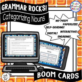 Categorizing Nouns - Grammar Rocks! Distance Learning