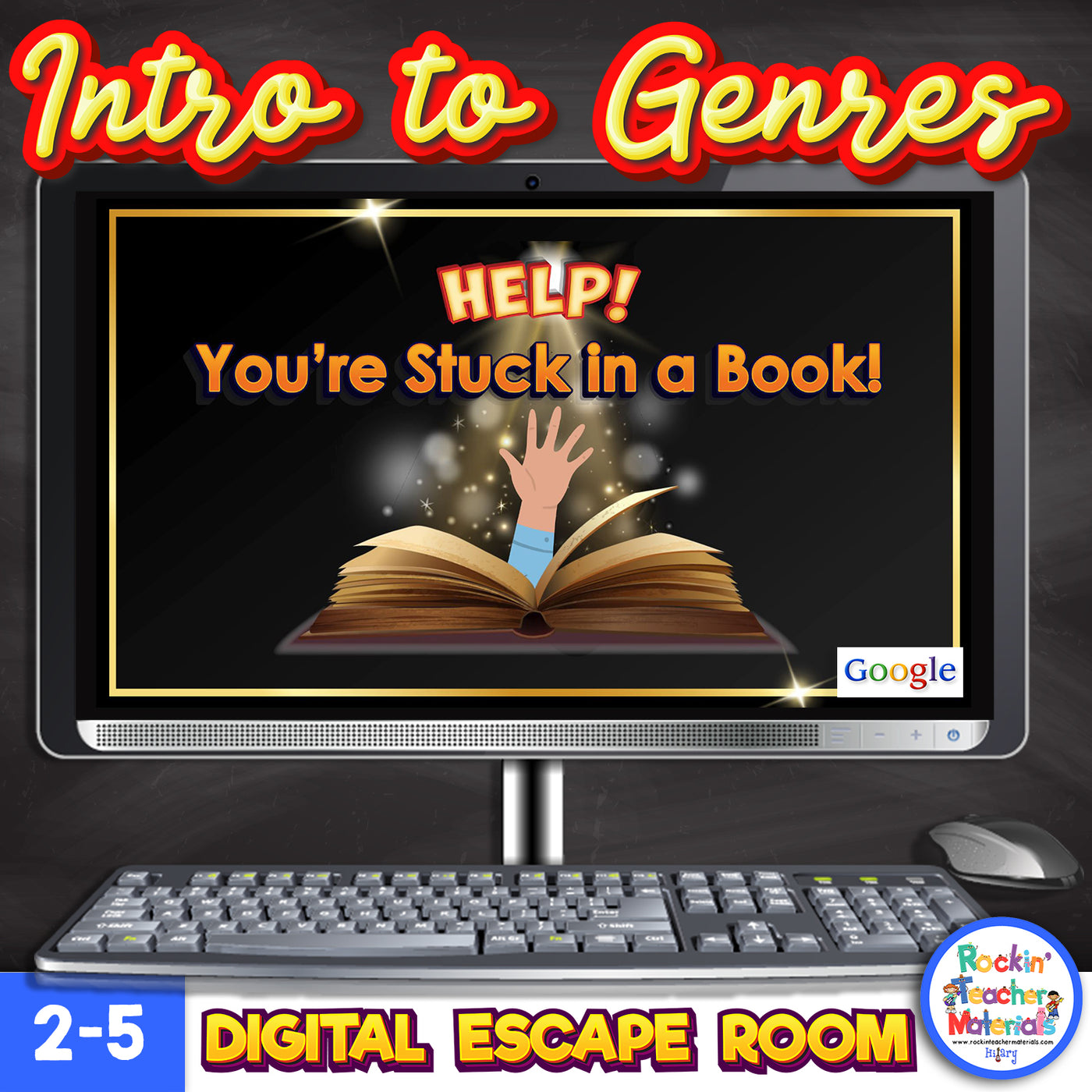 Introduction to Genres - Digital Escape Room for Distance Learning