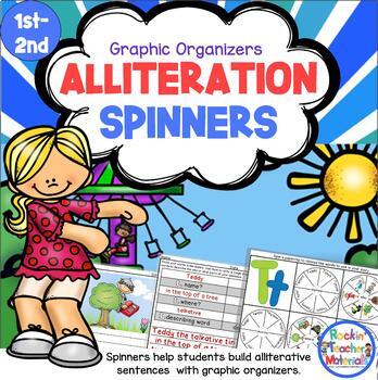 Alliteration Spinners - Spin to Create Sensational Silly Sentences!