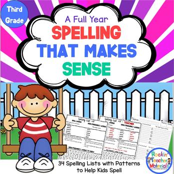 Third Grade Spelling Lists That Make Sense