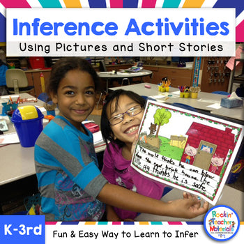 Inference Posters & Activities to Infer Meaning-Pictures & Short Stories