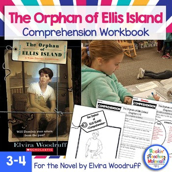 The Orphan of Ellis Island Comprehension Workbook - Immigration Book Study