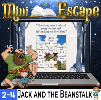 Fairy Tale Digital Escape for Point of View - Jack and the Beanstalk